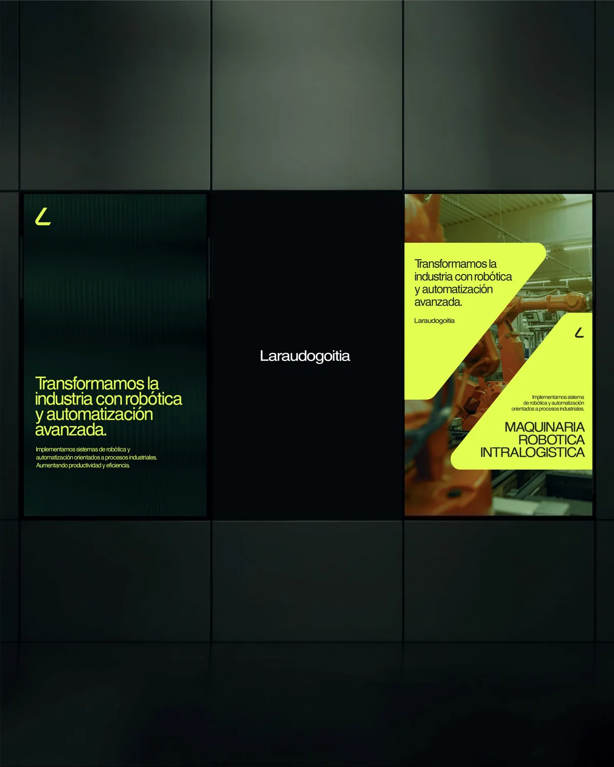 Laraudogoitia — Rebranding industrial, foto 1