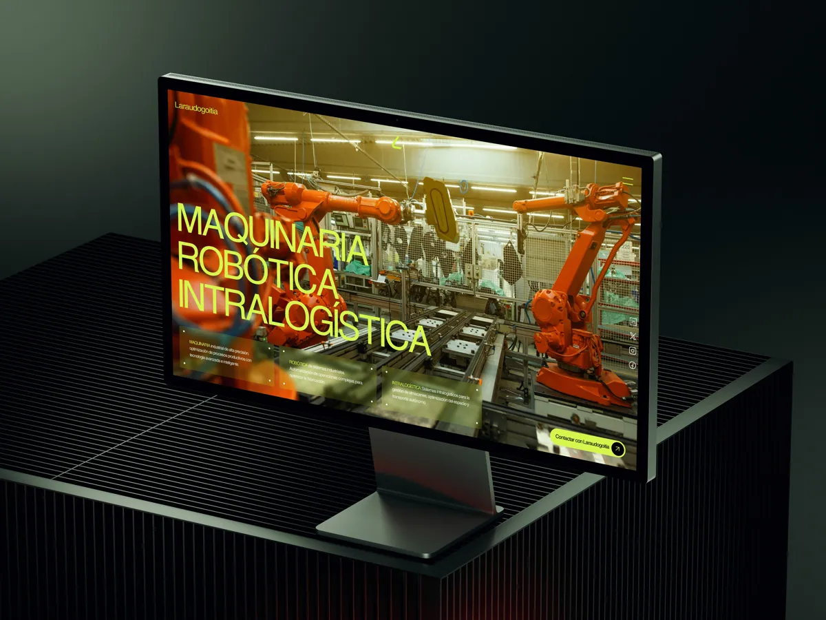 Laraudogoitia — Rebranding industrial, foto 6